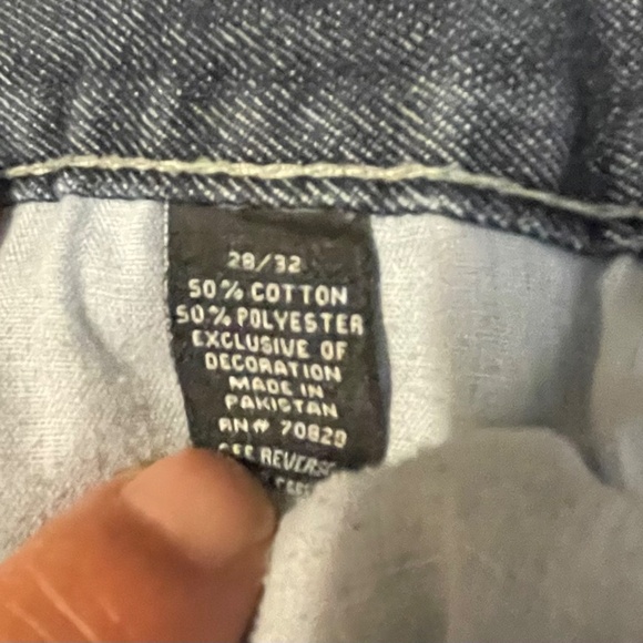 Carbon 28x32 Relaxed Fit Distressed men’s denim jeans Y2K - Picture 11 of 13